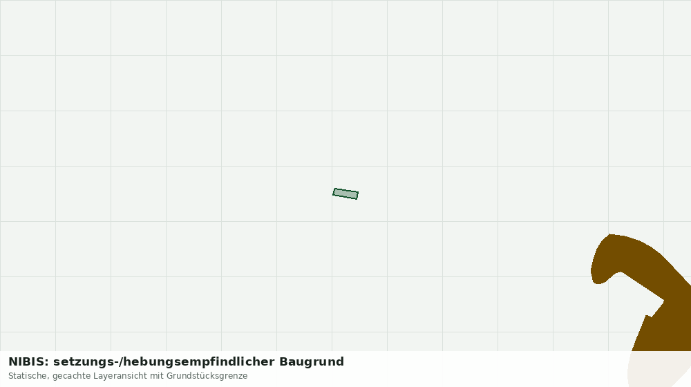 Statische Kartenansicht: NIBIS: setzungs-/hebungsempfindlicher Baugrund