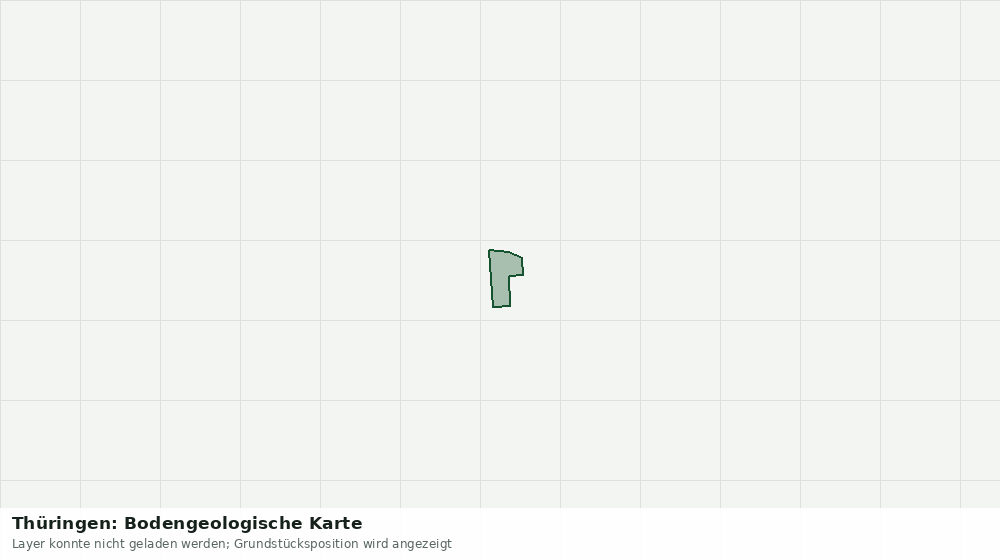 Statische Kartenansicht: Thüringen: Bodengeologische Karte