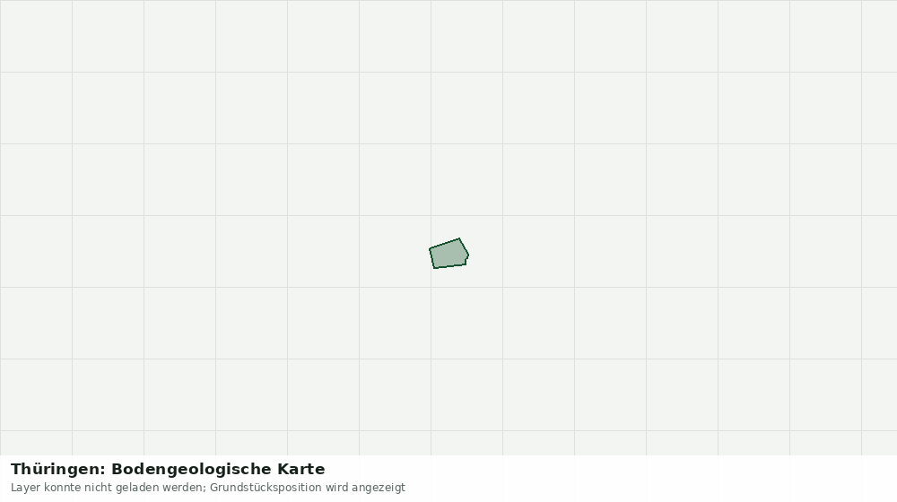 Statische Kartenansicht: Thüringen: Bodengeologische Karte