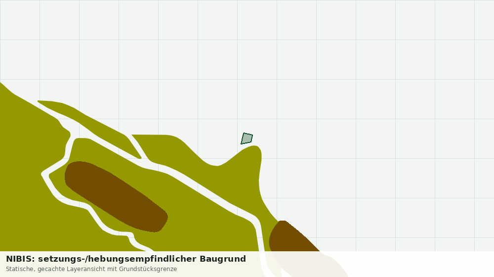 Statische Kartenansicht: NIBIS: setzungs-/hebungsempfindlicher Baugrund
