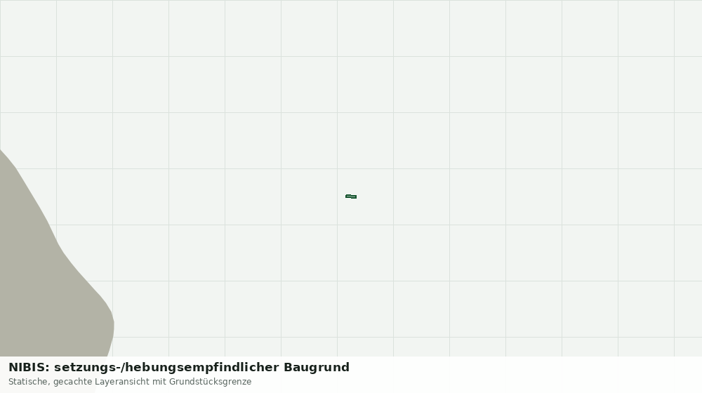 Statische Kartenansicht: NIBIS: setzungs-/hebungsempfindlicher Baugrund