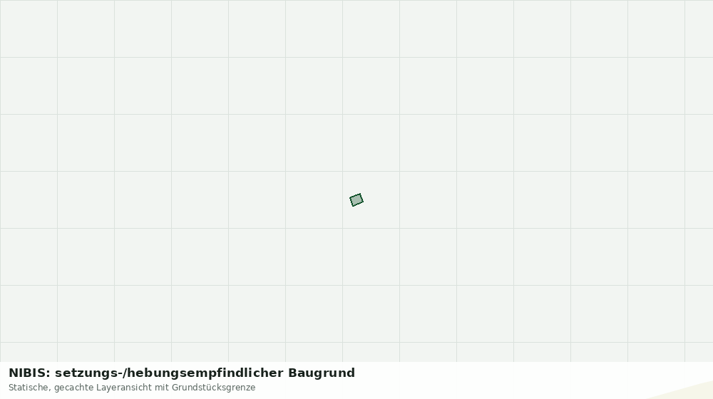 Statische Kartenansicht: NIBIS: setzungs-/hebungsempfindlicher Baugrund