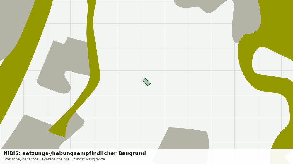 Statische Kartenansicht: NIBIS: setzungs-/hebungsempfindlicher Baugrund