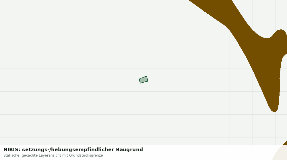 Statische Kartenansicht: NIBIS: setzungs-/hebungsempfindlicher Baugrund
