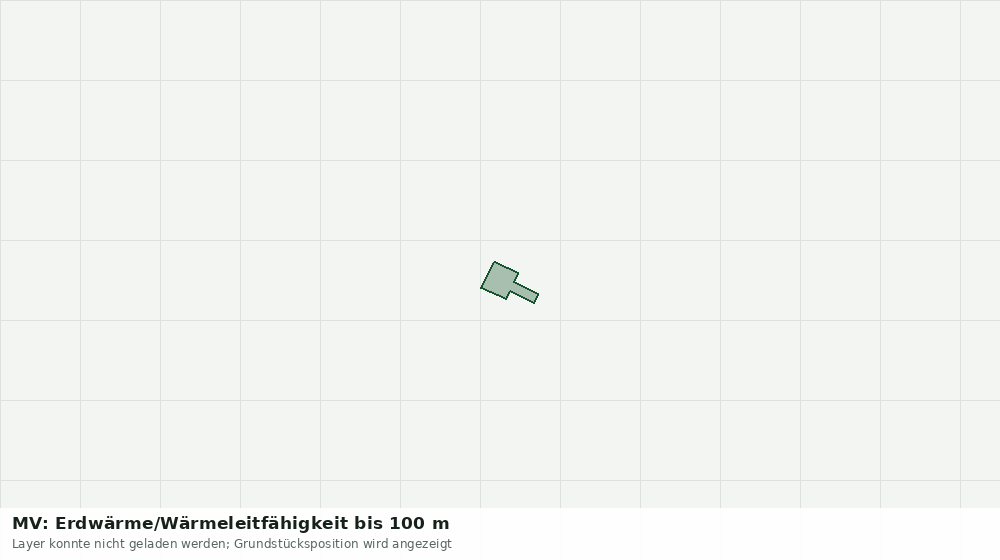 Statische Kartenansicht: MV: Erdwärme/Wärmeleitfähigkeit bis 100 m