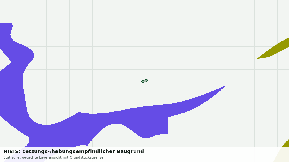 Statische Kartenansicht: NIBIS: setzungs-/hebungsempfindlicher Baugrund