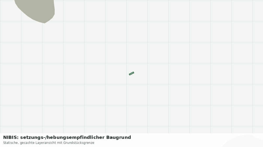 Statische Kartenansicht: NIBIS: setzungs-/hebungsempfindlicher Baugrund