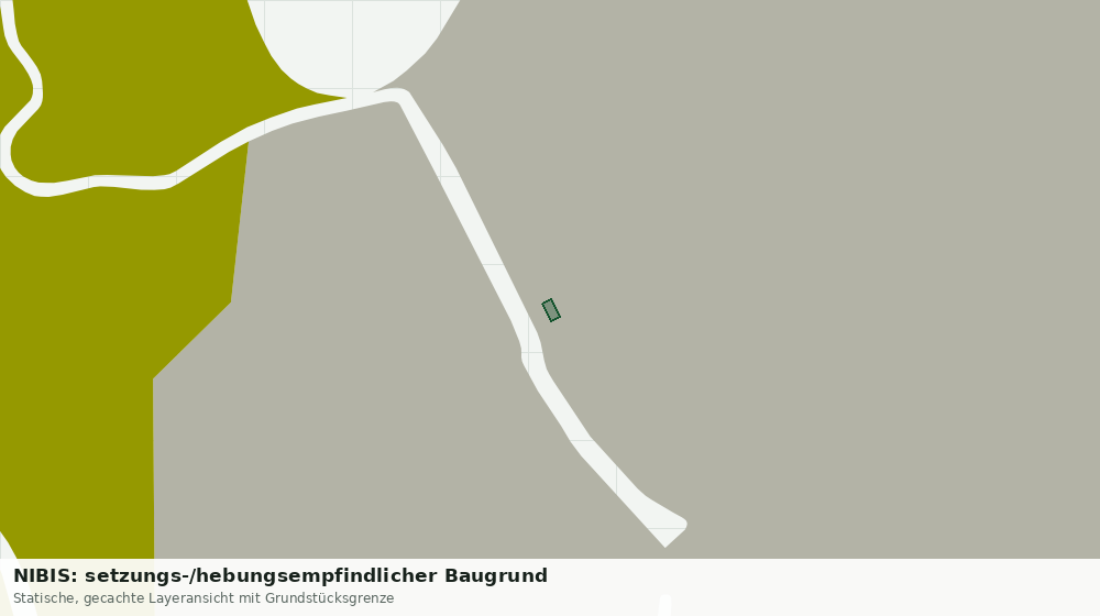 Statische Kartenansicht: NIBIS: setzungs-/hebungsempfindlicher Baugrund