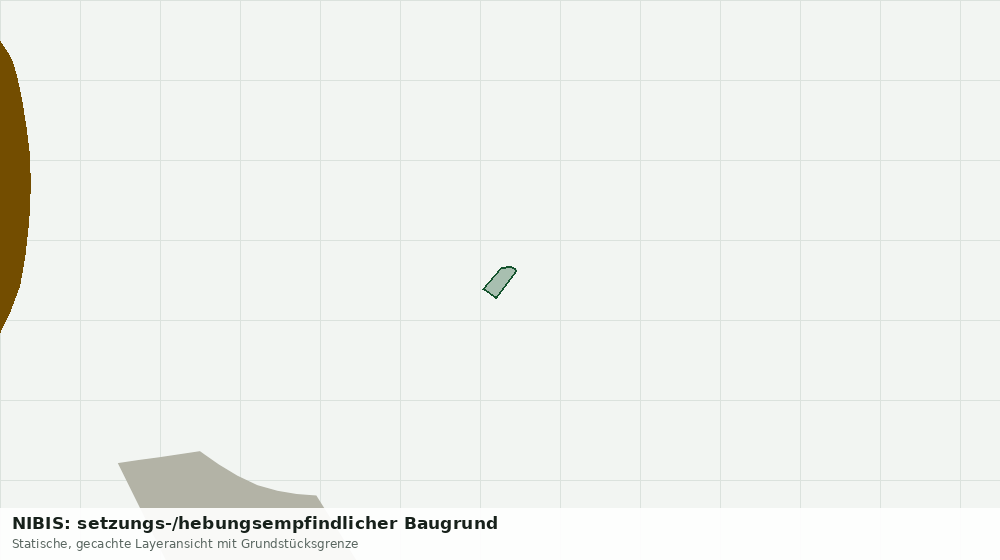 Statische Kartenansicht: NIBIS: setzungs-/hebungsempfindlicher Baugrund