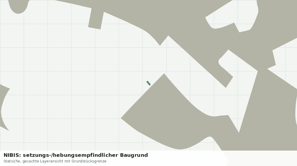 Statische Kartenansicht: NIBIS: setzungs-/hebungsempfindlicher Baugrund