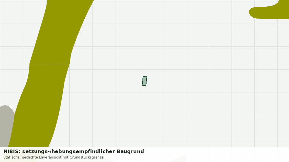 Statische Kartenansicht: NIBIS: setzungs-/hebungsempfindlicher Baugrund