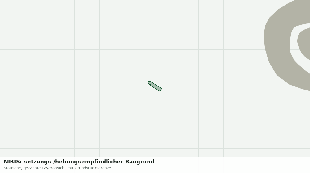 Statische Kartenansicht: NIBIS: setzungs-/hebungsempfindlicher Baugrund