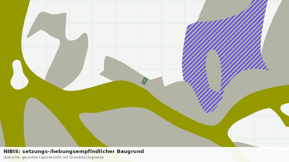 Statische Kartenansicht: NIBIS: setzungs-/hebungsempfindlicher Baugrund