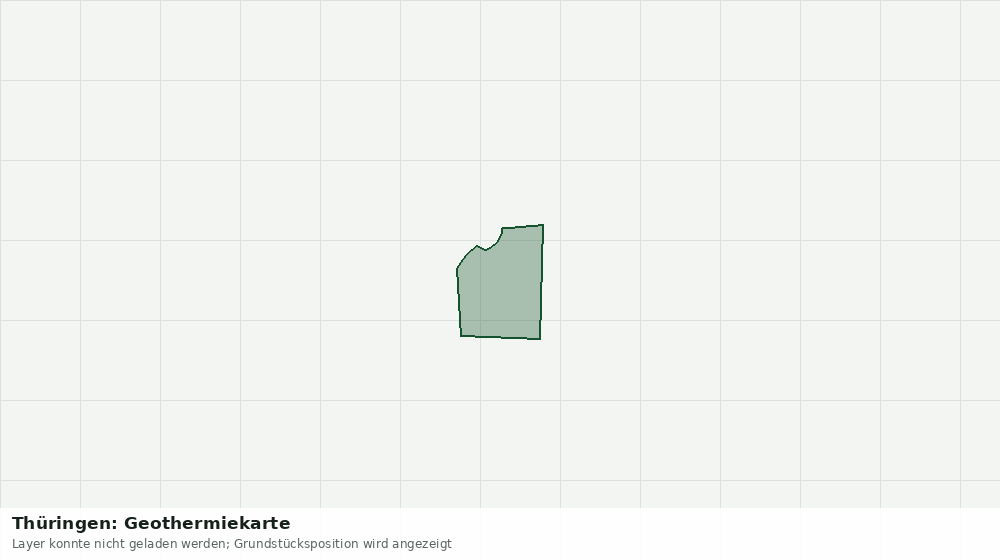 Statische Kartenansicht: Thüringen: Geothermiekarte