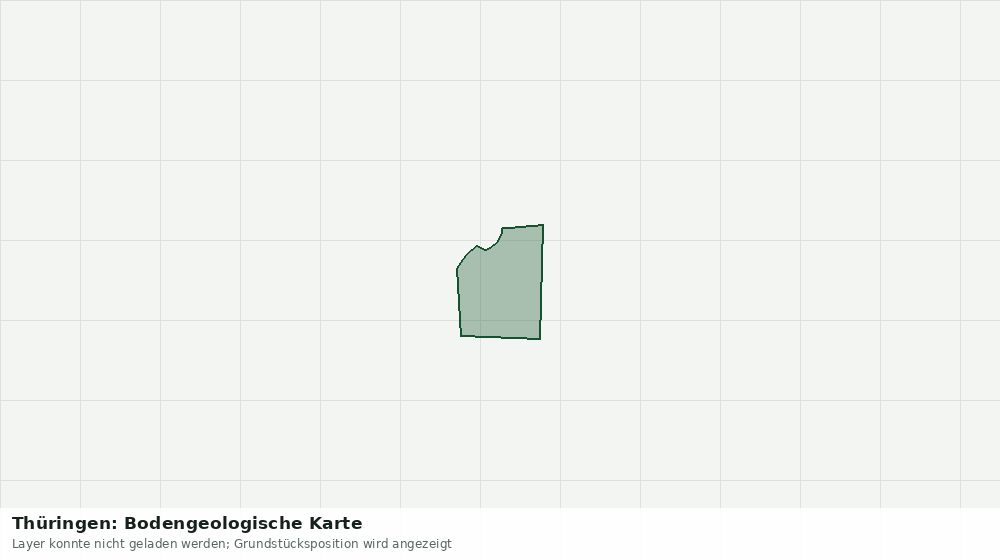 Statische Kartenansicht: Thüringen: Bodengeologische Karte