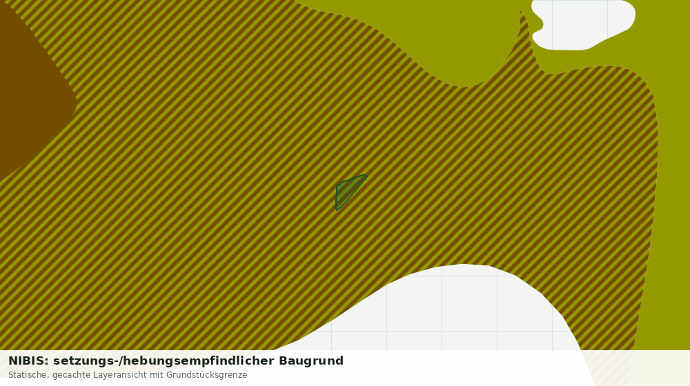 Statische Kartenansicht: NIBIS: setzungs-/hebungsempfindlicher Baugrund