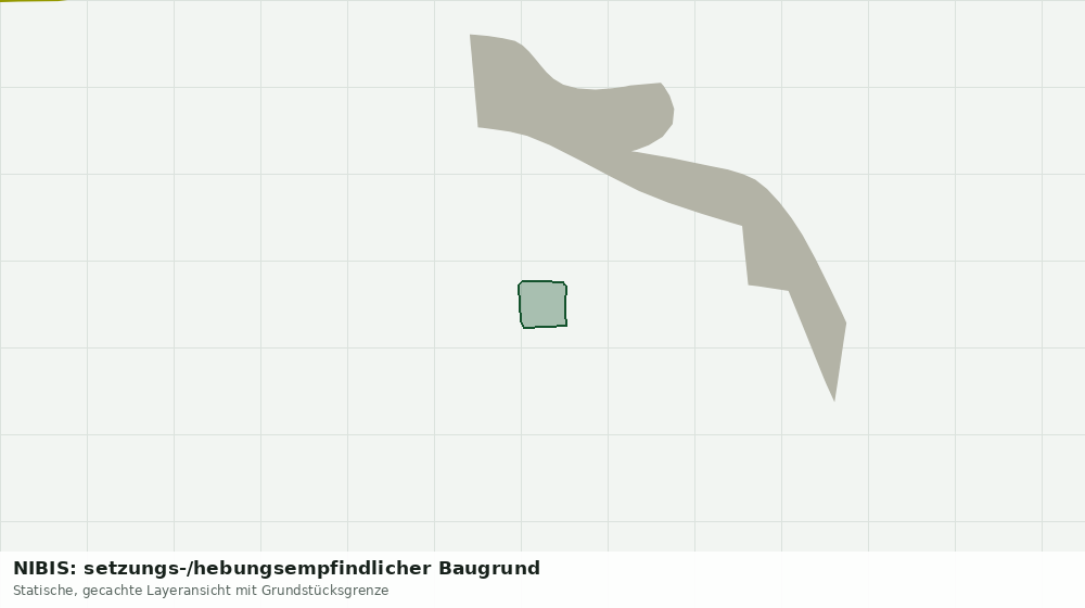 Statische Kartenansicht: NIBIS: setzungs-/hebungsempfindlicher Baugrund