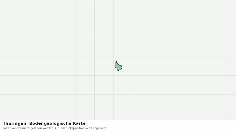Statische Kartenansicht: Thüringen: Bodengeologische Karte