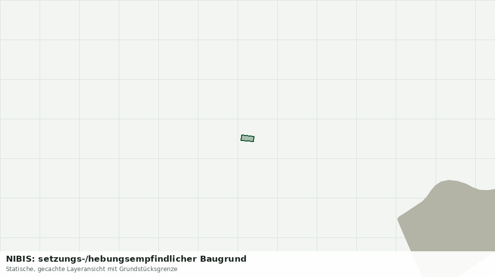 Statische Kartenansicht: NIBIS: setzungs-/hebungsempfindlicher Baugrund
