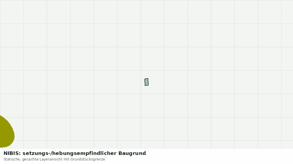 Statische Kartenansicht: NIBIS: setzungs-/hebungsempfindlicher Baugrund