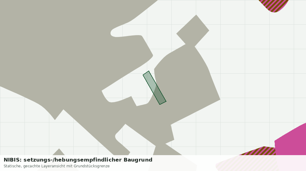 Statische Kartenansicht: NIBIS: setzungs-/hebungsempfindlicher Baugrund