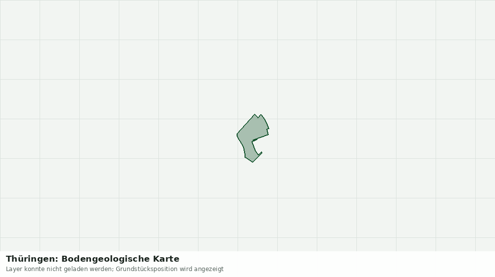 Statische Kartenansicht: Thüringen: Bodengeologische Karte