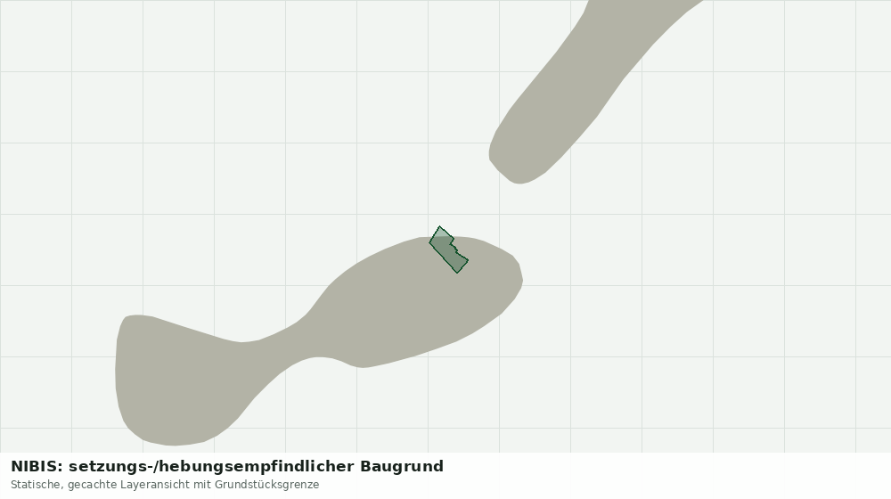 Statische Kartenansicht: NIBIS: setzungs-/hebungsempfindlicher Baugrund