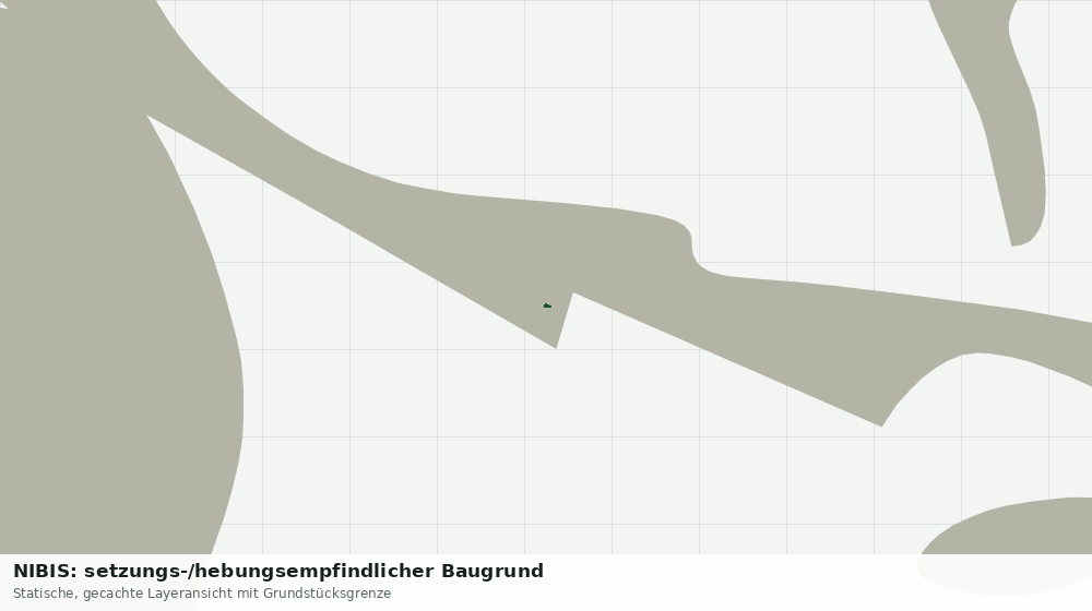 Statische Kartenansicht: NIBIS: setzungs-/hebungsempfindlicher Baugrund