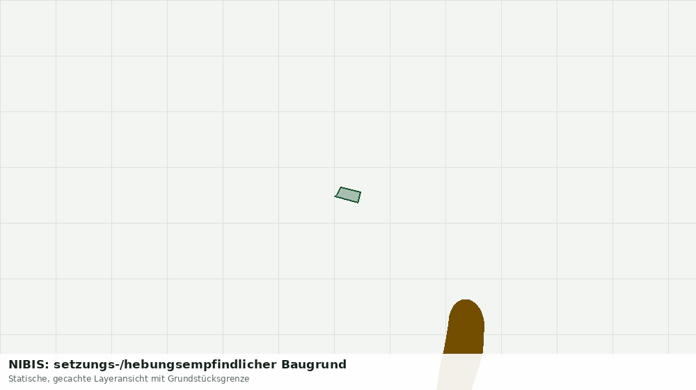 Statische Kartenansicht: NIBIS: setzungs-/hebungsempfindlicher Baugrund