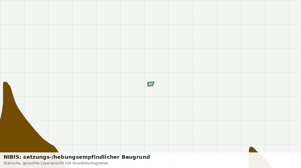 Statische Kartenansicht: NIBIS: setzungs-/hebungsempfindlicher Baugrund
