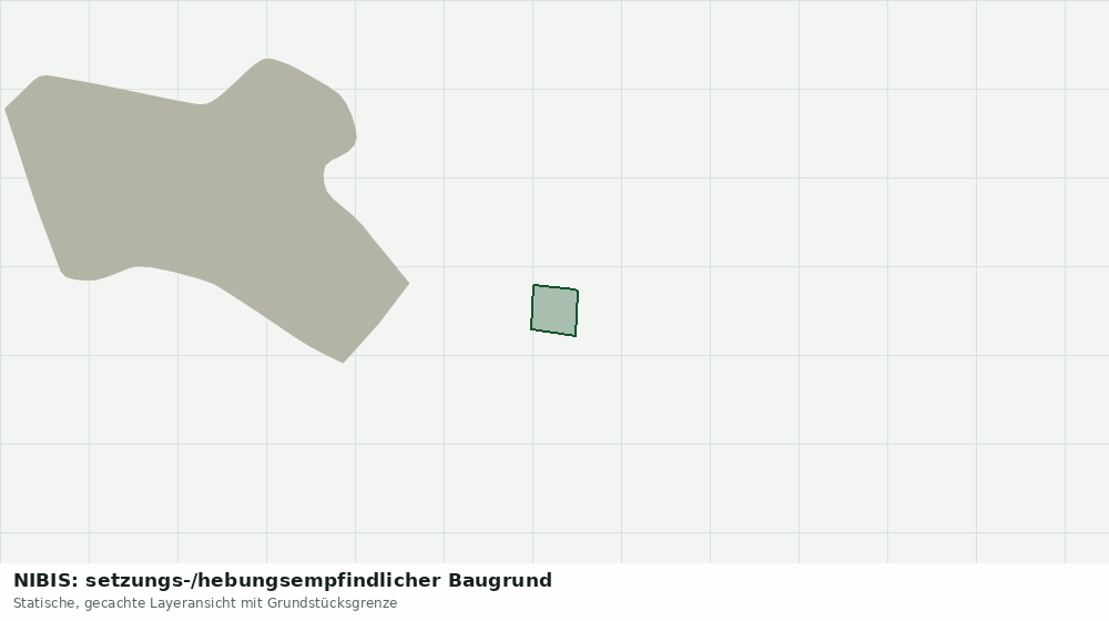 Statische Kartenansicht: NIBIS: setzungs-/hebungsempfindlicher Baugrund