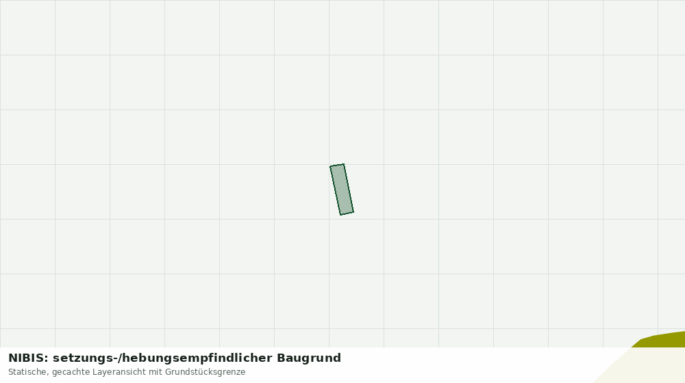 Statische Kartenansicht: NIBIS: setzungs-/hebungsempfindlicher Baugrund