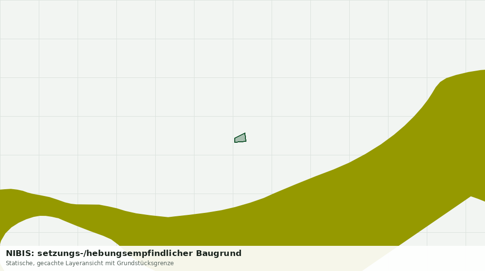 Statische Kartenansicht: NIBIS: setzungs-/hebungsempfindlicher Baugrund