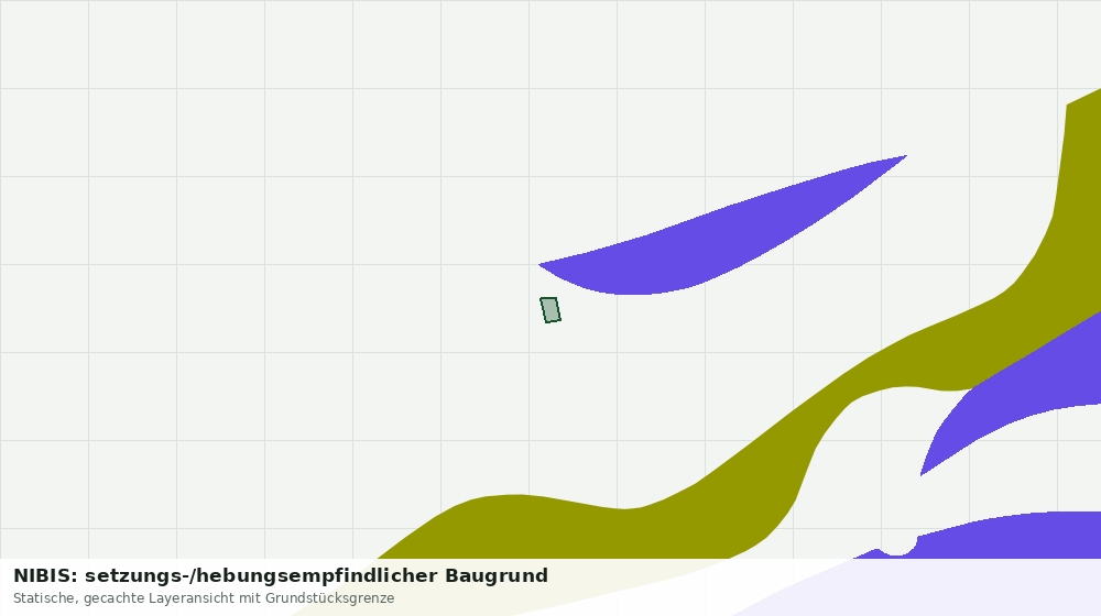 Statische Kartenansicht: NIBIS: setzungs-/hebungsempfindlicher Baugrund