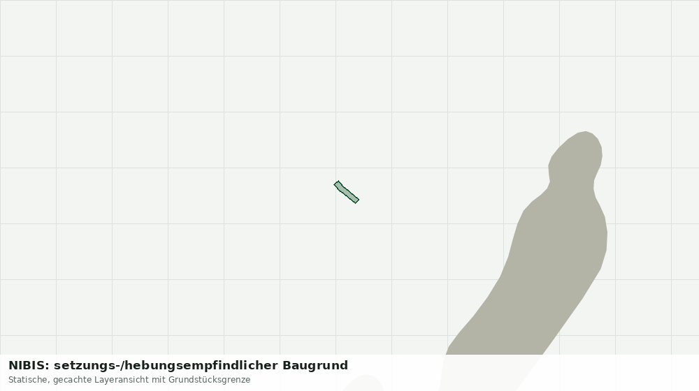 Statische Kartenansicht: NIBIS: setzungs-/hebungsempfindlicher Baugrund