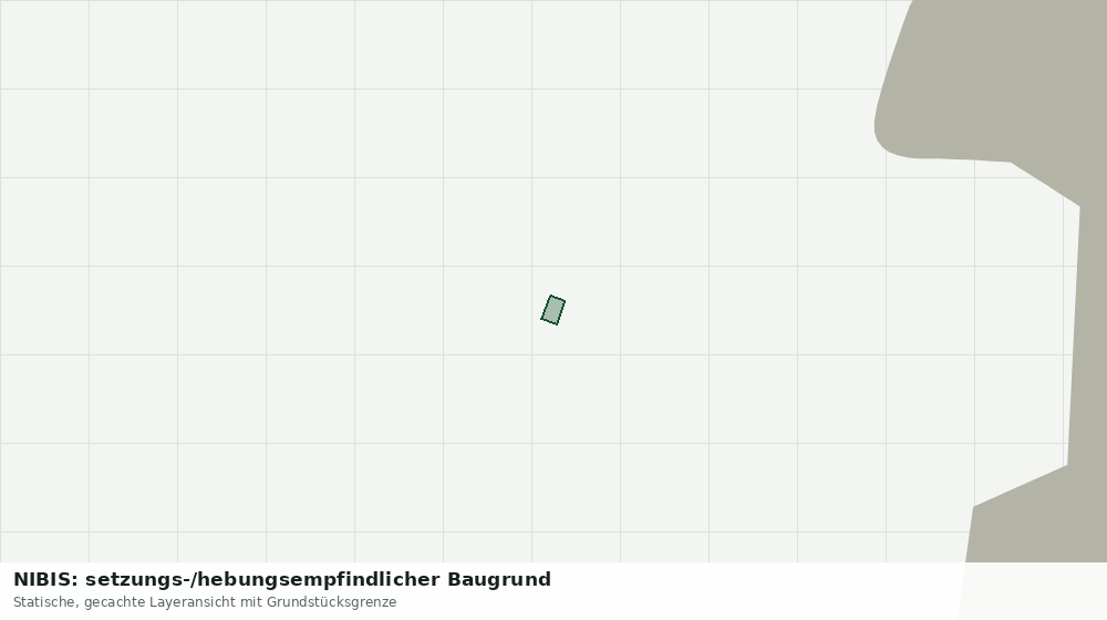 Statische Kartenansicht: NIBIS: setzungs-/hebungsempfindlicher Baugrund