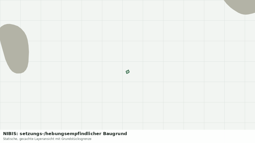 Statische Kartenansicht: NIBIS: setzungs-/hebungsempfindlicher Baugrund