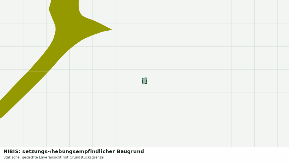 Statische Kartenansicht: NIBIS: setzungs-/hebungsempfindlicher Baugrund