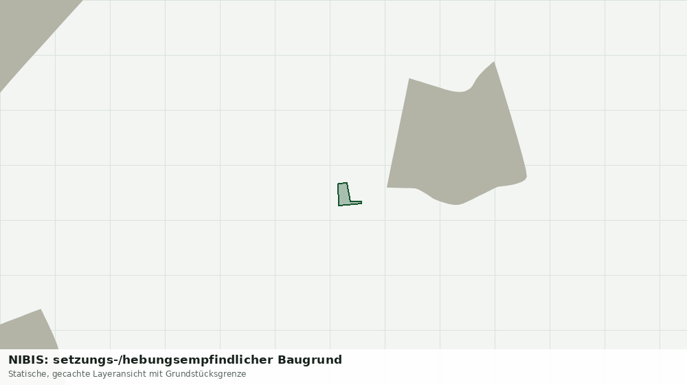 Statische Kartenansicht: NIBIS: setzungs-/hebungsempfindlicher Baugrund