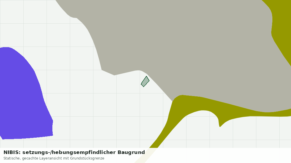 Statische Kartenansicht: NIBIS: setzungs-/hebungsempfindlicher Baugrund