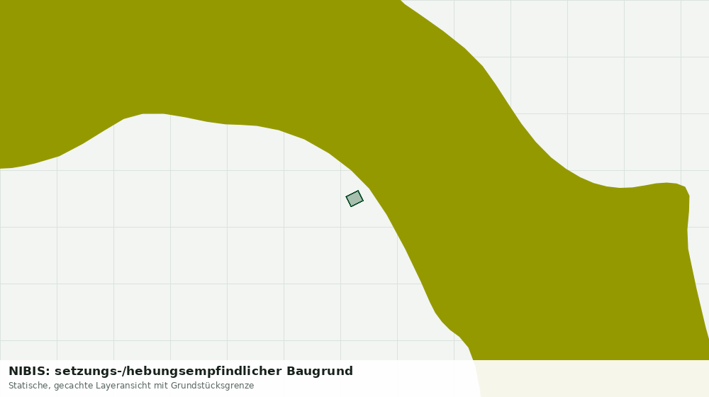 Statische Kartenansicht: NIBIS: setzungs-/hebungsempfindlicher Baugrund