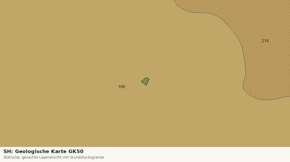 Statische Kartenansicht: SH: Geologische Karte GK50