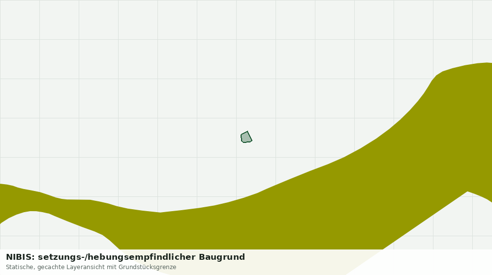 Statische Kartenansicht: NIBIS: setzungs-/hebungsempfindlicher Baugrund