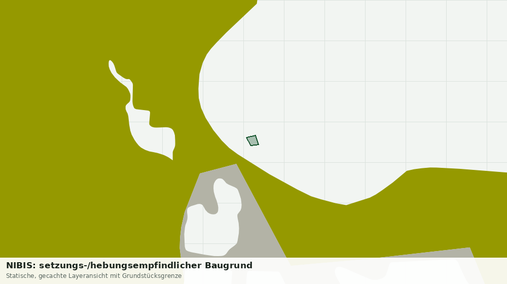 Statische Kartenansicht: NIBIS: setzungs-/hebungsempfindlicher Baugrund