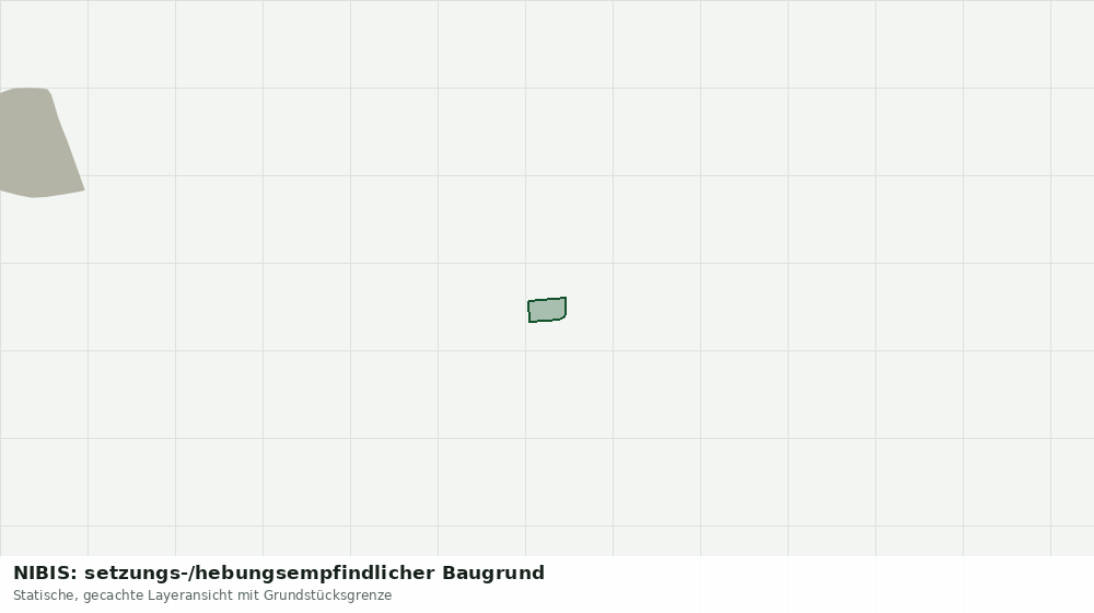 Statische Kartenansicht: NIBIS: setzungs-/hebungsempfindlicher Baugrund