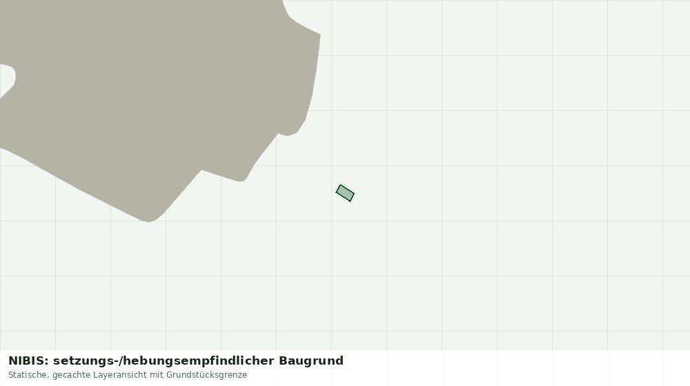 Statische Kartenansicht: NIBIS: setzungs-/hebungsempfindlicher Baugrund