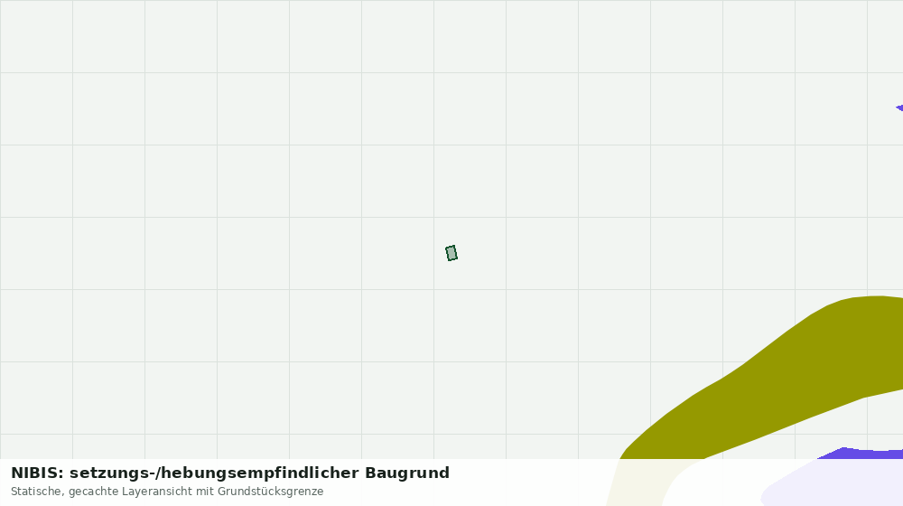 Statische Kartenansicht: NIBIS: setzungs-/hebungsempfindlicher Baugrund