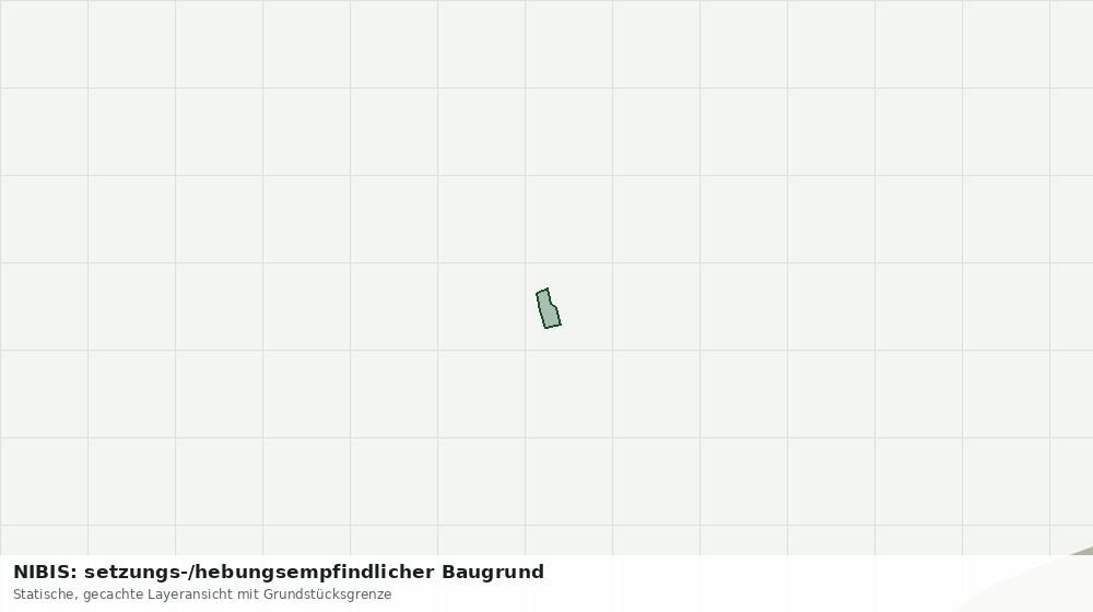 Statische Kartenansicht: NIBIS: setzungs-/hebungsempfindlicher Baugrund