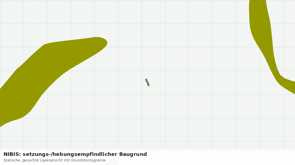 Statische Kartenansicht: NIBIS: setzungs-/hebungsempfindlicher Baugrund