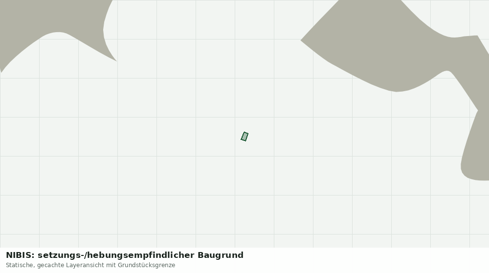Statische Kartenansicht: NIBIS: setzungs-/hebungsempfindlicher Baugrund